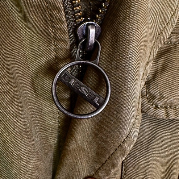 Diesel Overboard Seajet Crew Crosswave Racer Jacket 
Military Green Size S - Picture 11 of 12